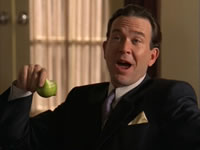 She told me I was handsome. Twice. 