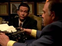 "Of course, I had to put the paper in for him, but he sat there pecking away. I'd hate to have to figure out the rate."