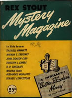 Rex Stout Mystery Magazine No 3