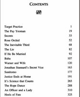 Table of Contents -- Target Practice