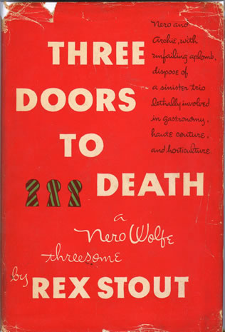 Three Doors to Death--First Edition