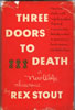 Three Doors to Death--First Edition