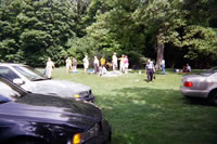 High Meadow Grounds with Picnickers