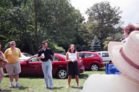 High Meadow Grounds with Picnickers