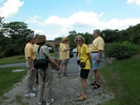 High Meadow Grounds with Picnickers