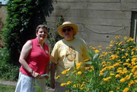 High Meadow Grounds with Picnickers