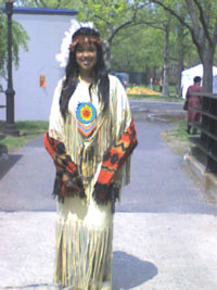 Pow-wow participant