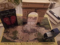 Table Center Piece: Lucy Valdon's Washington Square Park