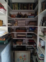 More built in bookshelves