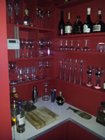 Built in bar