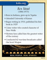 Kansas Historical Society Collectors Card BACK