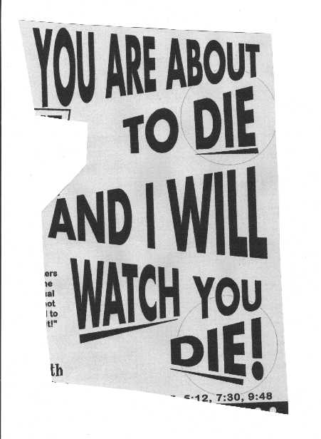 Death Threat-HELP WANTED MALE