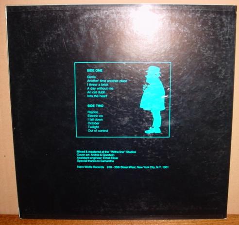 Into the Heart U2 Album back