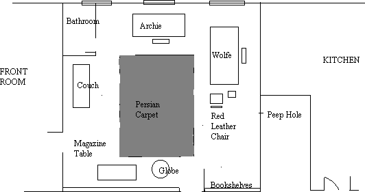 Kim Blyth's Brownstone Floor Plan